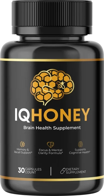 IQ Honey 1 Bottle package